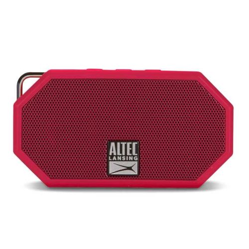 Altec Lansing Mini H2O 3 Rugged Portable Waterproof Bluetooth Speaker Imw258N - Red
