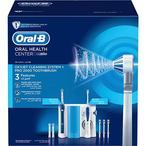 Oral-B Professional Care Oxyjet Cleaning System + Pro 2000 Power Toothbrush (OC 501.535.2)