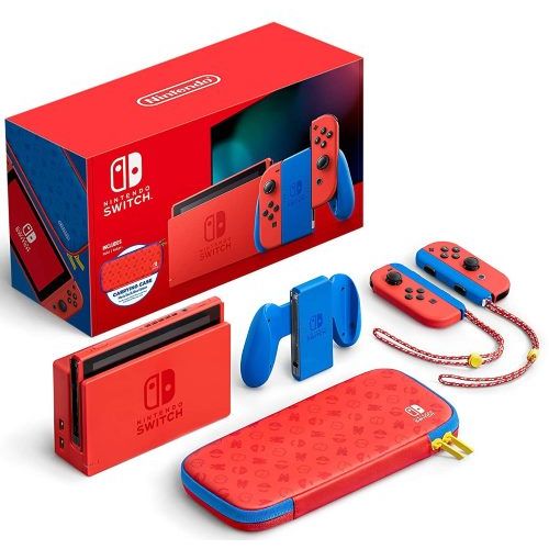 Nintendo Switch Console Mario Red & Blue Edition 
