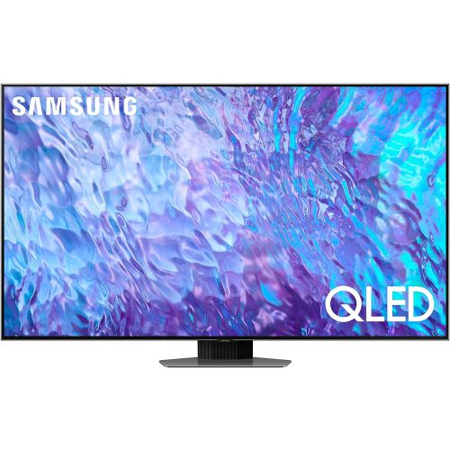 Samsung 98 inches 4K Smart QLED TV, Silver, QA98Q80CAUXZN