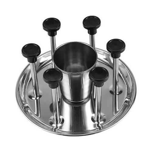 Royalford Glass And Cutlery Holder Stainless Steel - RF11039
