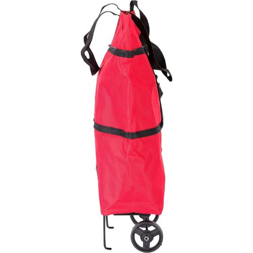 Royalford 20 L Foldable Shopping Trolley Bag-(Red)-RF11372)