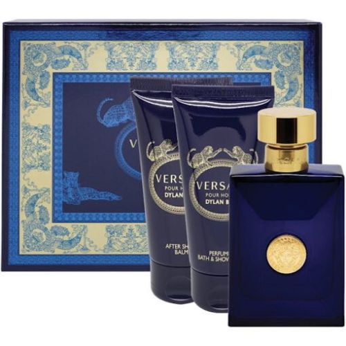 Versace Dylan Blue Edt Balm 50ml Set (UAE Delivery Only)