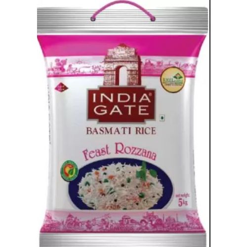 Indiagate Feast Rozzana Basmati Rice, 5Kg