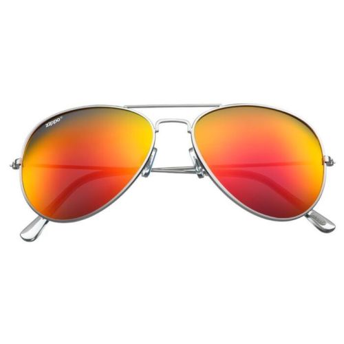Zippo OB01-15 Pilot Sunglasses Red Flash - 267000191