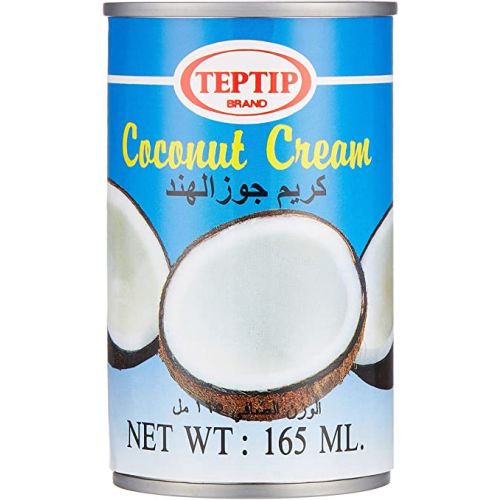 Teptip Liquid Coconut Cream, 165 Ml Pack Of 48 (UAE Delivery Only)