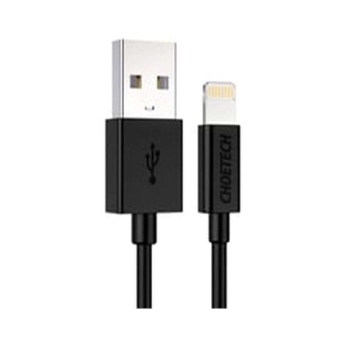 Choetech USB-A to Lightning Cable 1.2 M-(Black)-(IP0026-BK)