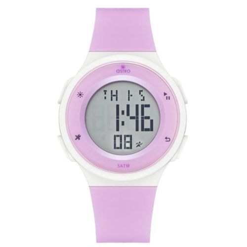 Astro Kids P4401 Movement Watch, Digital Display and Polyurethane Strap - A23924-PPPP, Pink