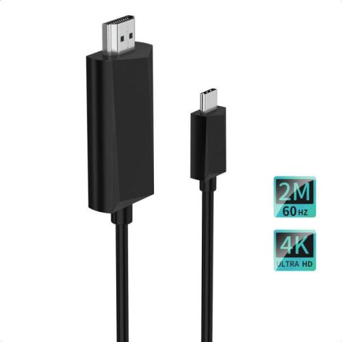 Choetech 1m Usb-c To Usb-c Cable -(Black)-(CC0002)