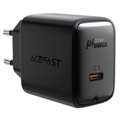 Acefast Fast Charge Wall Charger A1 PD3.0 20W (1xUSB-C) EU - A4 PD20W Black
