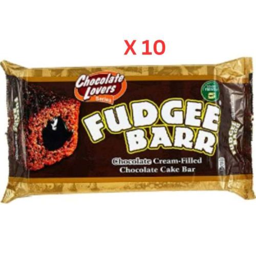 Fudgee Barr Chocolate Cake - 400 Gm Pack Of 10 (UAE Delivery Only)