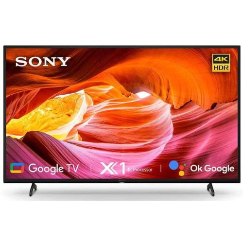 Sony Bravia 43 Inches 4K UHD Google Smart LED TV, Black, KD-43X75K