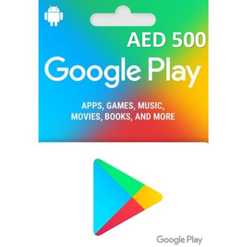 UAE Google Play Cards - AED 500