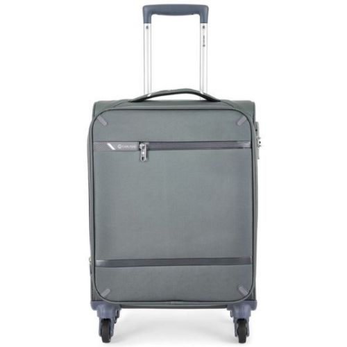 Carlton Amberlite Grey Softside Casing 78cm Large Check-in Luggage - CA 150J478147