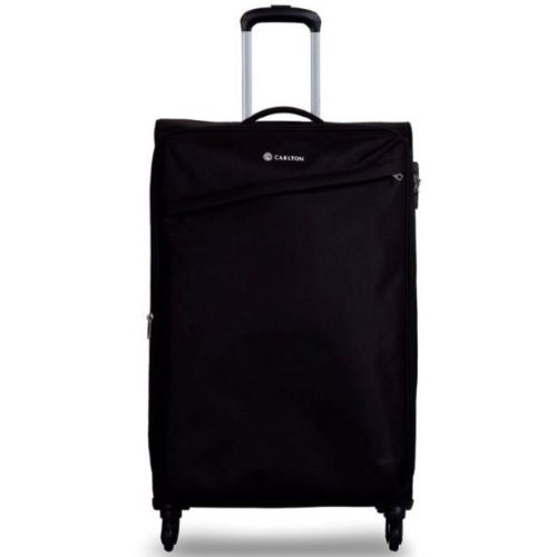 Carlton Lords Black Softside Casing 80cm Large Check-in Luggage - CA 155J480010
