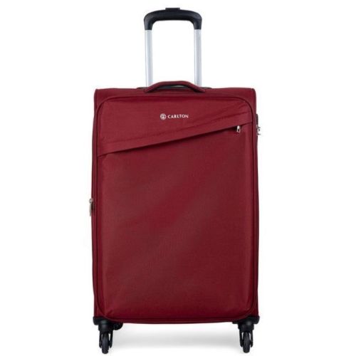 Carlton Lords Red Softside Casing 80cm Large Check-in Luggage - CA 155J480220