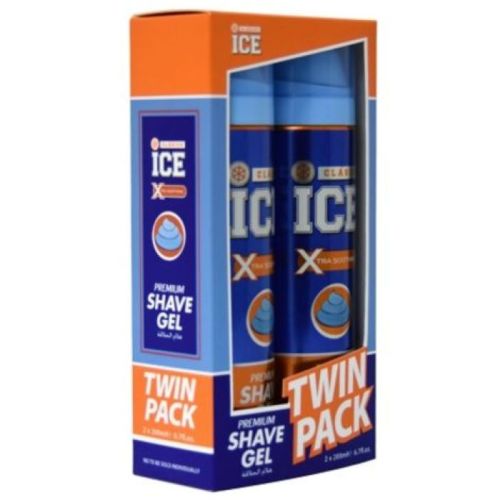 Clasico Ice Shaving Gel 200 ml, Pack of 2