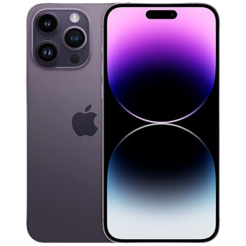 Apple iPhone 14 Pro (UAE Version), 6.1 inch, 256GB, 6GB, Deep Purple with FaceTime