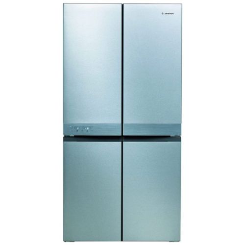 Ariston French Door Bottom Freezer Refrigerator 677L, Silver-AQ5DI24JVS