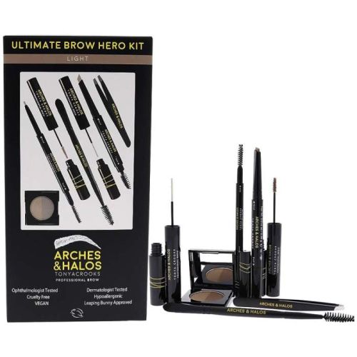 Arches And Halos Ultimate Brow Light 7pcs Eyebrow Kit