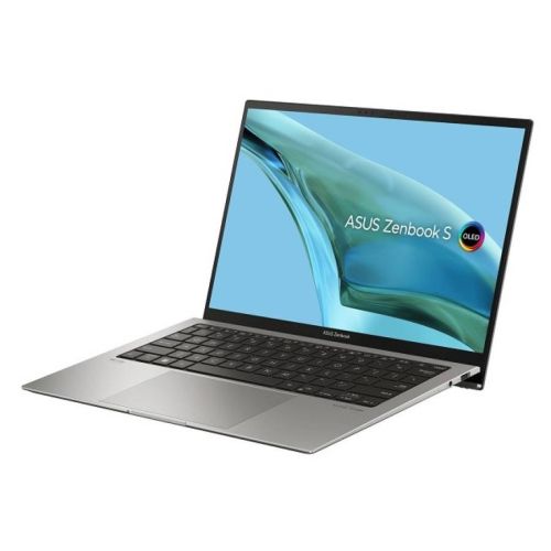 Asus Zenbook S13 OLED Laptop, 13.3" OLED 2K Display, Intel Core i7 1355U 1.7GHz, 16GB RAM, 512 GB SSD, Intel HD Graphics, Backlit ENG-ARA Keyboard, Win 11, Basalt Grey - UX5304V-OLED17G