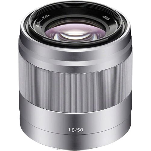 Sony E 50mm f/1.8 OSS Lens none Silver SEL50F18, B005NX7HY6