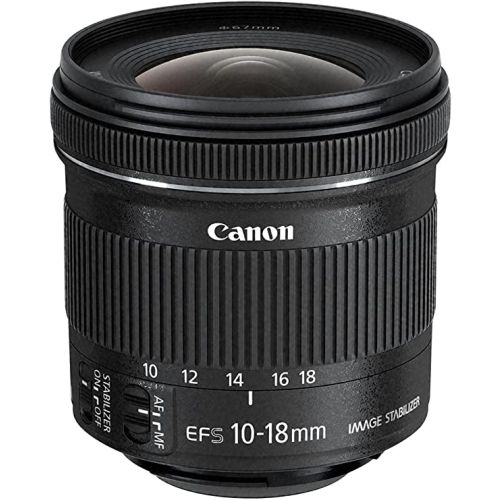 Canon Ef-S 10-18mm F/4.5-5.6 Is Stm Lens, Black, 9519B005Aa, B00KAQX66Y