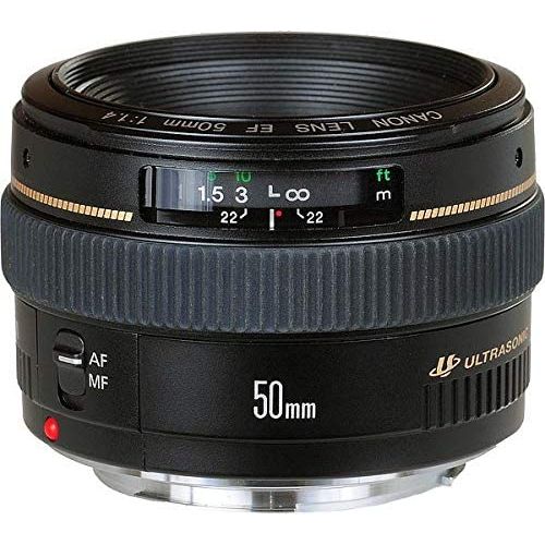 Canon 50mm 1.4 USM Lens Interchangeable Lens Camera, B07MFH4FD9