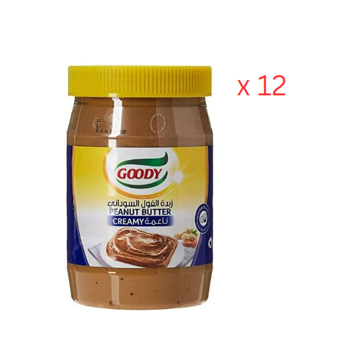 Goody Creamy  Peanut Butter 1000gm- Carton of 12 Packs