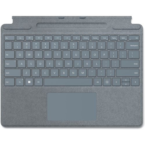 Microsoft Surface Pro 8 Signature Keyboard (Arabic/English Printing), Ice Blue 