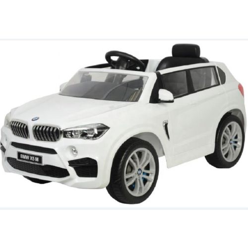 Megastar Licensed Ride on car BMW X5 SUV 12 v  - White (UAE Delivery Only)