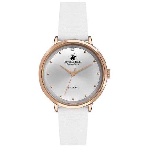 Beverly Hills Polo Club Womens Analog Silver Dial Watch - BP3174C.433