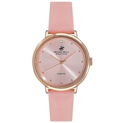 Beverly Hills Polo Club Women's Analog Pink Dial Watch - BP3174C.448