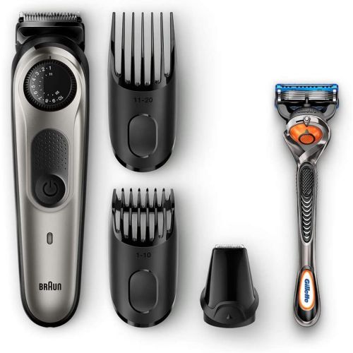 Braun Beard Trimmer & Hair Trimmer Rechargeable Black - BT5060
