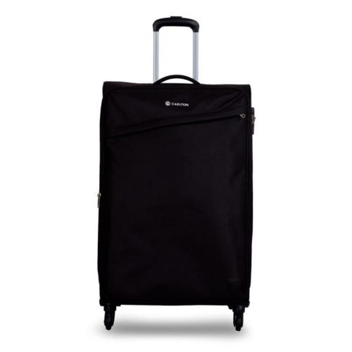 Carlton Lords Black Softside Casing 69cm Medium Check-in Luggage - CA 155J469010