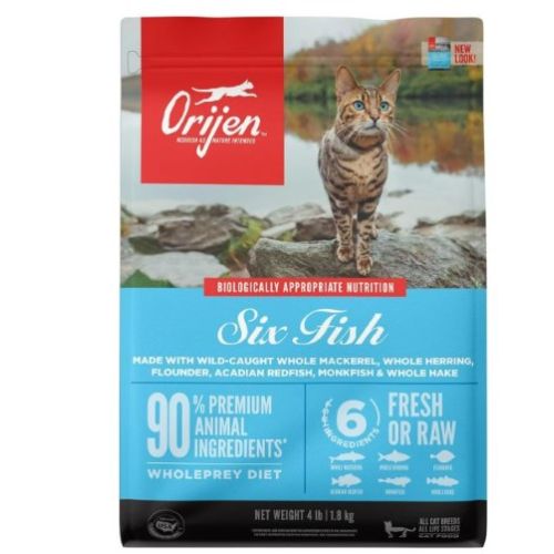 Orijen Six Fish Cat Dry Food 1.8Kg