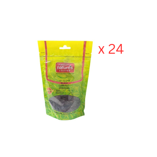 Natures Choice Black Currant ( Kishmish ) 200g Pack Of 24 (UAE Delivery Only)