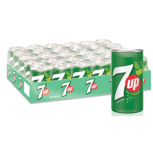 7Up Can - 30 x 155 ml