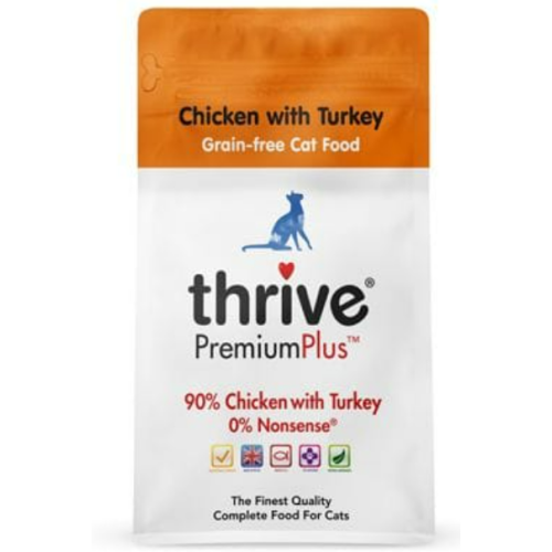 Thrive Cat Chicken with Turkey Dry Food-1.5kg