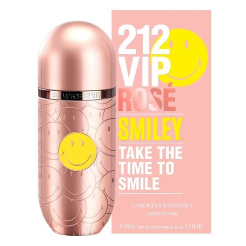 Carolina Herrera 212 Vip Rose Smiley Limited Edition (W) Edp 80Ml