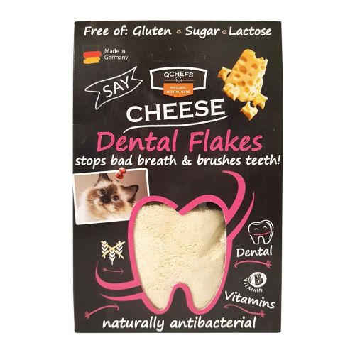 QChefs Cat Dental Flakes 80 gm