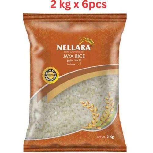 Nellara Jaya Boiled Rice 2kg (Pack of 6) 