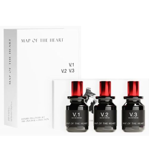 Map Of The Heart Luxury Discovery (W) Set Edp 3 X 30Ml (V.1 Freedom + V.2 Darkness + V.3 Passion)