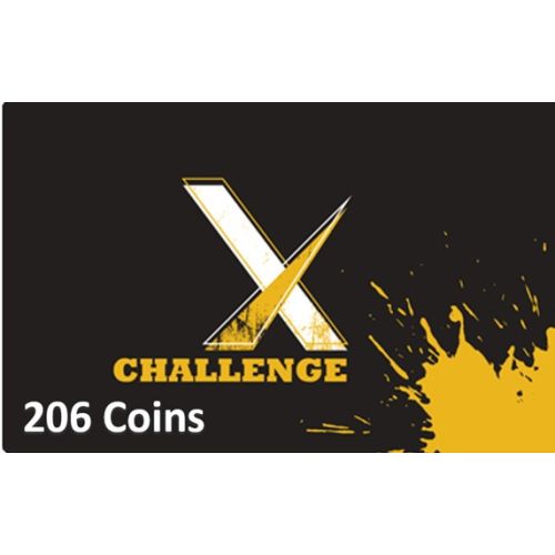 ChallengeX 206 Coins (Instant E-mail Delivery)  