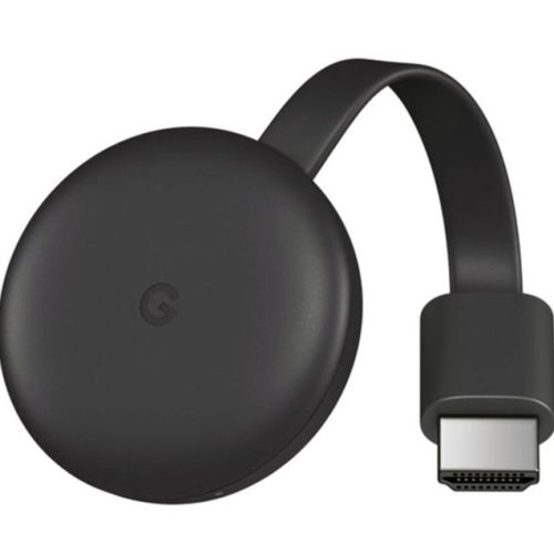 New Google Chrome Cast 3rd Gen Streaming Media Player With HDMI Cable, Black