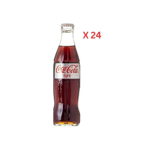 Coca-Cola Light, Glass Bottle - 24 x 290 ml