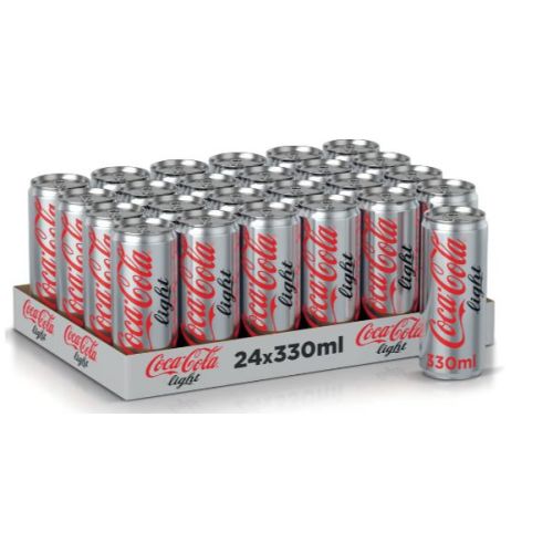 Coca-Cola Light, Can - 24 x 330 ml