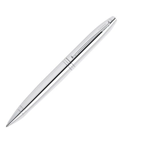 Cross Calais Full Shiny Chrome Chrome Trim Ball Pen (CRAT0112-1)