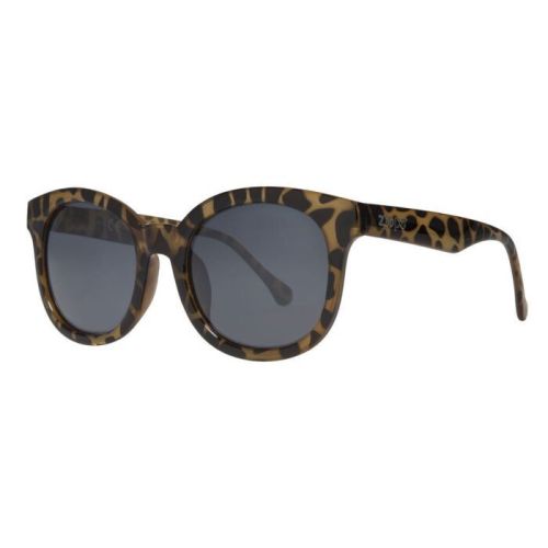 Zippo OB29-03 Leopard Print Cat Eye Shape Full Frame Sunglasses For Men, 53 mm Size, Smoke Flash Brown - 267000221