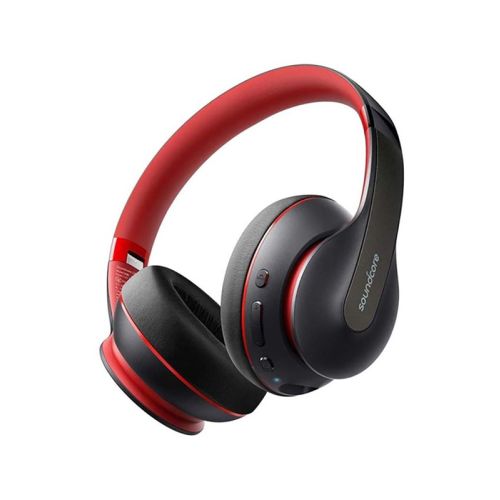 Anker Duet BT Wireless Over-Ear Headphones Black & Red